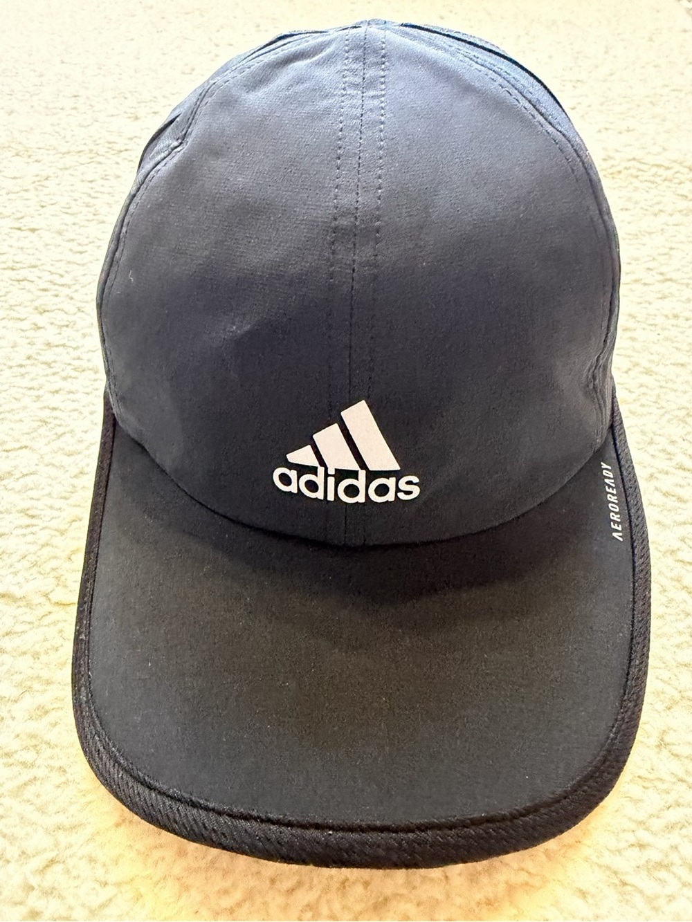 Adidas AEROREADY Performance Running Hat Black Lightweight
